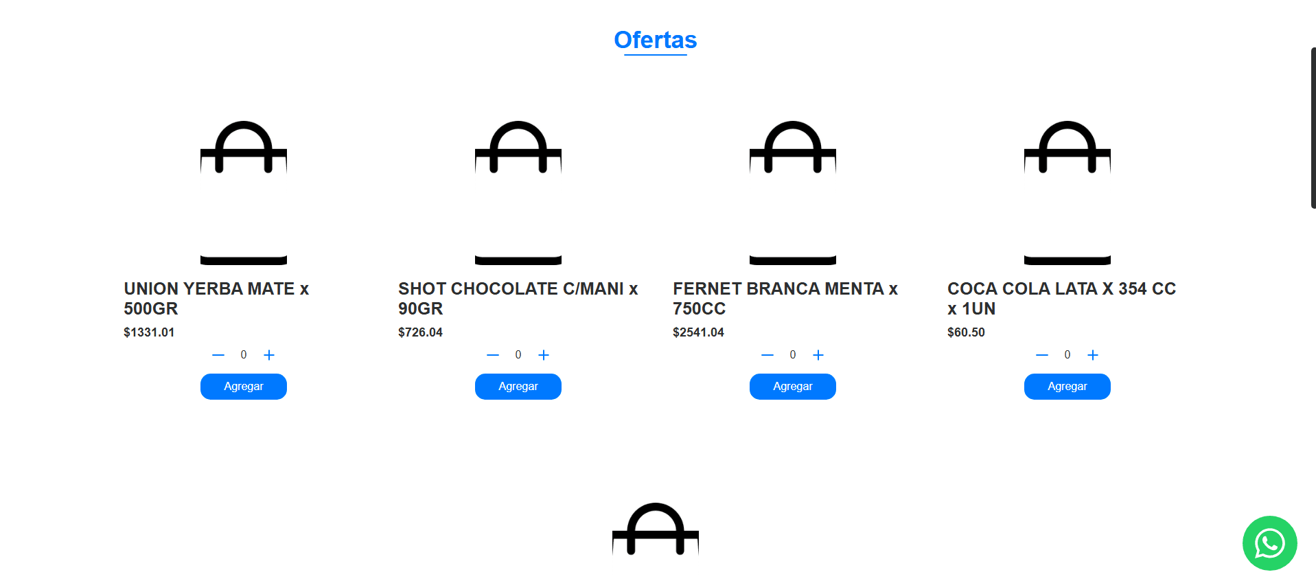 TIENDA ONLINE CARRITO